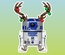 Фигурка Funko POP! Bobble Star Wars Holiday R2-D2 w/Antlers (275)