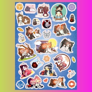 Стикерпак Магистр дьявольского культа, А4