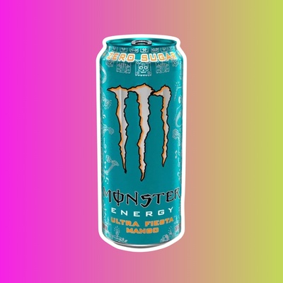 Энергетический напиток Monster Energy Ultra Fiesta Mango со вкусом ароматного манго (без сахара), 50