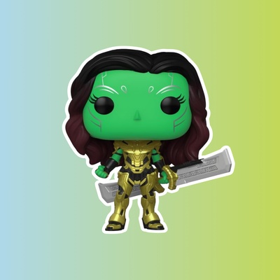 Фигурка Funko POP! Bobble Marvel What If Gamora w/Blade of Thanos (970)
