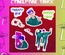 Авторский стикерпак Stickerpachechnaya x SHKOT. Игра в кальмара. Танос
