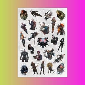 Стикерпак Ведьмак, А4