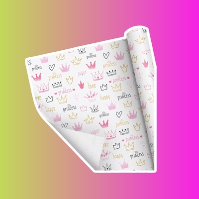 Бумага крафтовая «Для девочки»