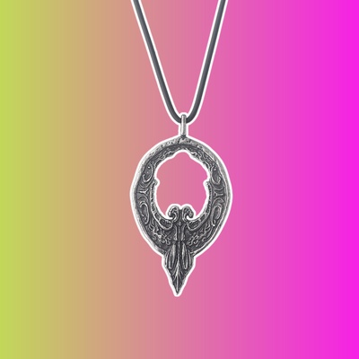 Кулон "Значок охотника на воронов: Bloodborne"