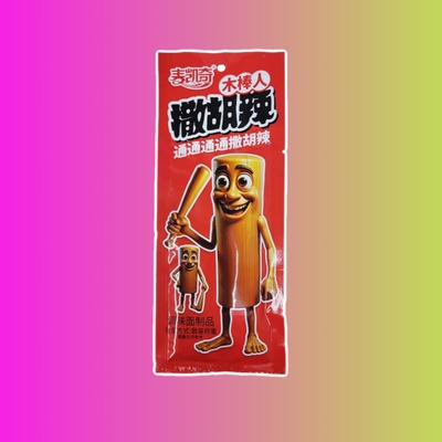 Соевая закуска "Wooden Stick Man" со вкусом традиционных китайских специй 20гр.