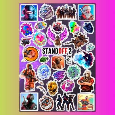 Стикерпак Standoff 2, А4