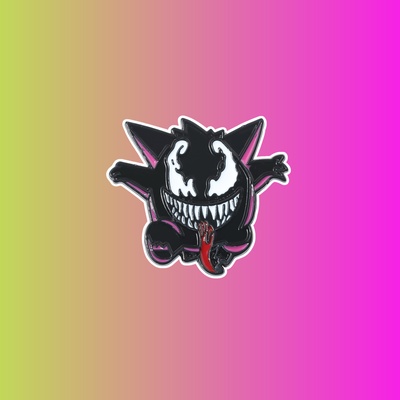 Пин "Генгар x Веном: Покемон"