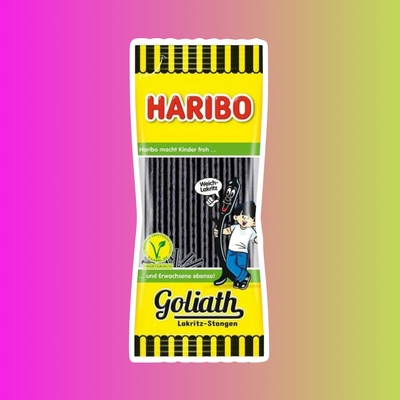 Жевательный мармелад Haribo Goliath Lakritz-Stangen, 125 гр
