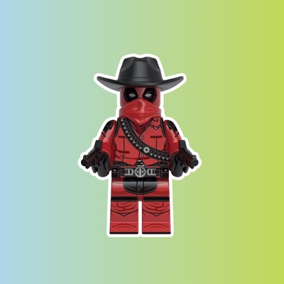 Фигурка Lepin "Marvel: Дэдпул ковбой"