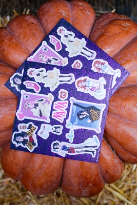 Авторский стикерпак Stickerpachechnaya x апрель. Нана