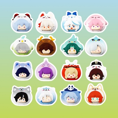 Случайная фигурка "Genshin Impact: Mini cute cubs party"