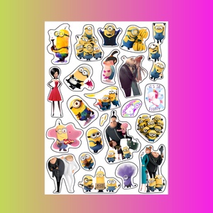 Стикерпак Миньоны, А4