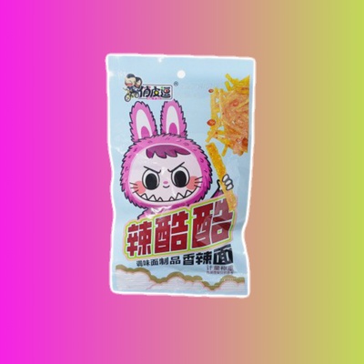 Соевая закуска "Spicy Fragrant Spicy Noodles" с острым ароматным пряным вкусом 20гр (голуб.) 