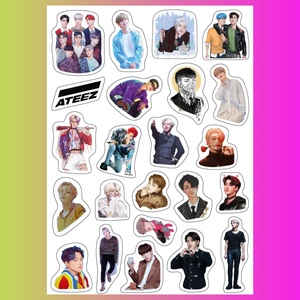 Стикерпак: ATEEZ, А4