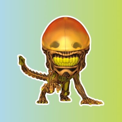 Фигурка Funko POP! Movies Alien 3 The Runner 6" (BLKLT) (Exc) (1769)