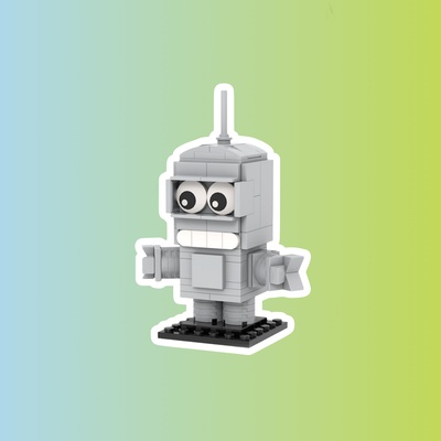 Конструктор Lepin "Футурама", Бендер