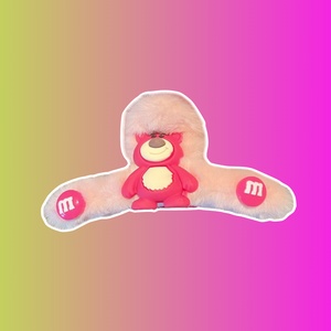 Крабик для волос "Лотсо" плюшевый