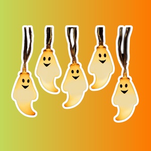 Гирлянда для Хэллоуина "Призрак"