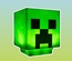 Светильник "Крипер: Minecraft"