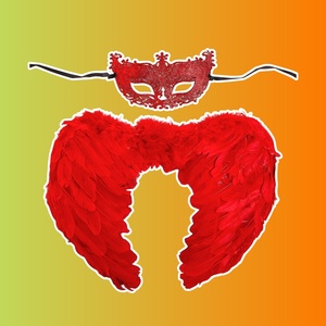 Карнавальный набор «Красный ангел»