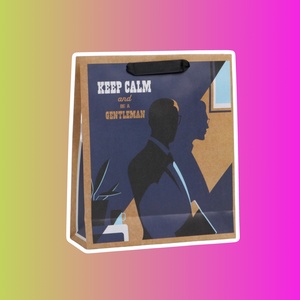 Пакет подарочный «Keep calm»