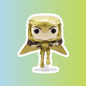 Фигурка Funko POP Heroes: Wonder Woman 1984 – Wonder Woman Golden Armor Flying (324)