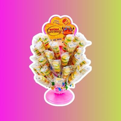 Мармелад на палочке Hamburger фруктовый вкус (Халяль), 20 гр