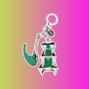 Брелок "Коса и фонарь Треша: League Of Legends"