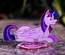Акриловая авторская фигурка маленькая Stickerpachechnaya x vegaslover "My little pony: Твайлайт"