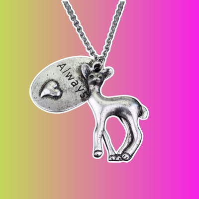 Кулон "Always, патронус Северуса Снейпа: Гарри Поттер" 