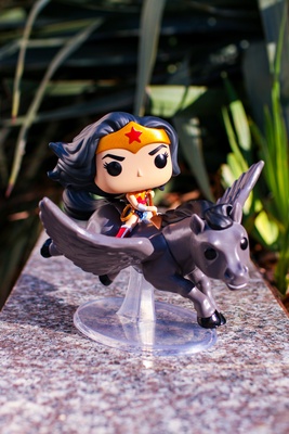 Фигурка Funko POP! Rides DC Wonder Woman 80th Wonder Woman on Pegasus (54989)