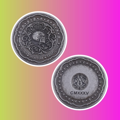 Сувенирная монета "Отпечаток пальца: Джон Уик"