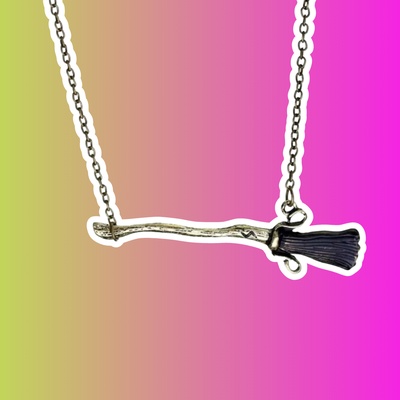 Кулон "Метла Молния: Гарри Поттер"