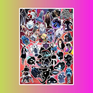 Стикерпак Поднятие уровня в одиночку (Solo Leveling), А4