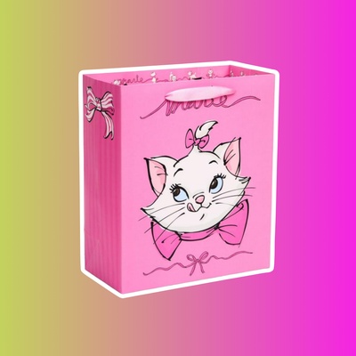 Пакет ламинированный вертикальный "Marie", коты аристократы