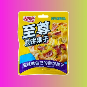 Соевая закуска сушёная "Маккейдж" со вкусом ароматной пиццы с копченостями 20гр (жёлт)