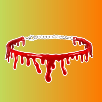 Кровавое ожерелье, аксессуары для Хэллоуина