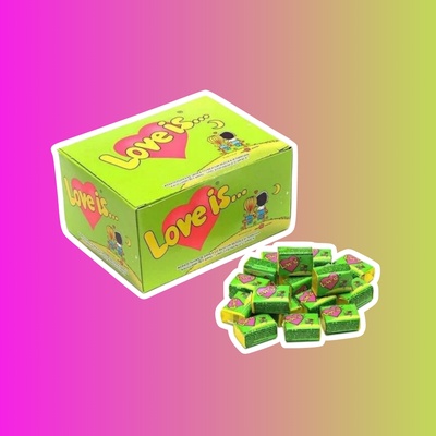 Жевательная резинка Love Is Яблоко-лимон, 4,2 г