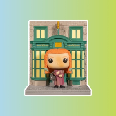 Фигурка Funko POP! Deluxe Harry Potter Diagon Alley Ginny Weasley With Flourish & Blotts (Exc)