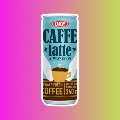 Кофейный напиток OKF Caffe Latte Кафе Латте, 240 мл
