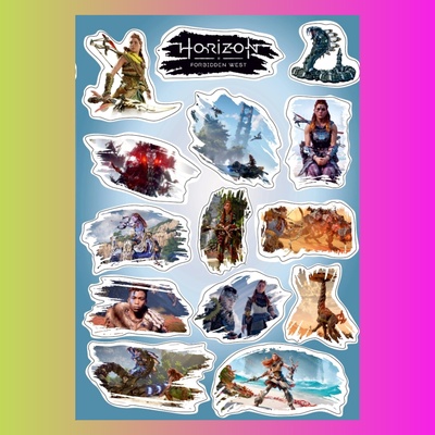 Стикерпак Horizon Forbidden West, А4