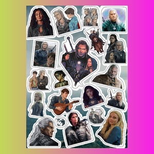 Стикерпак сериал Ведьмак, А4