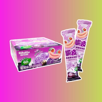 Мармелад желеобразный для заморозки "Ice Jelly" BifulGo с кусочками фруктов, 20 гр