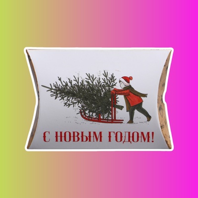 Коробка сборная фигурная «Ретро»