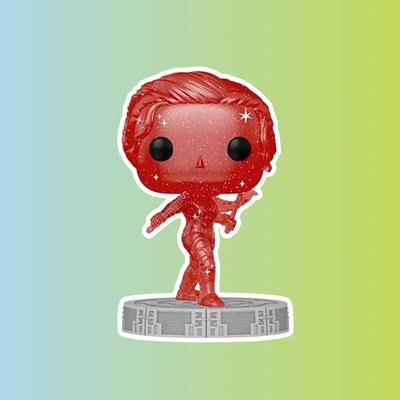 Фигурка Funko POP! Art Series Bobble Marvel Infinity Saga Black Widow Red w/Case (50)