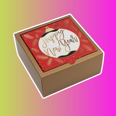 Коробка складная «Новогодняя»