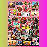 Стикерпак Rust, А4	