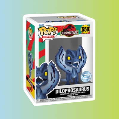 Фигурка Funko POP! Movies Jurassic Park Dilophosaurus (MNLT) (Exc) (550)