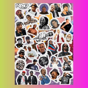 Стикерпак Рэперы олдскул, А4