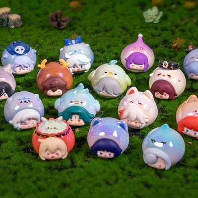 Случайная фигурка "Genshin Impact: Mini cute cubs party"